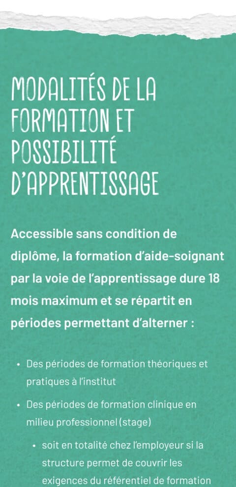 Capture d'écran du site ARS