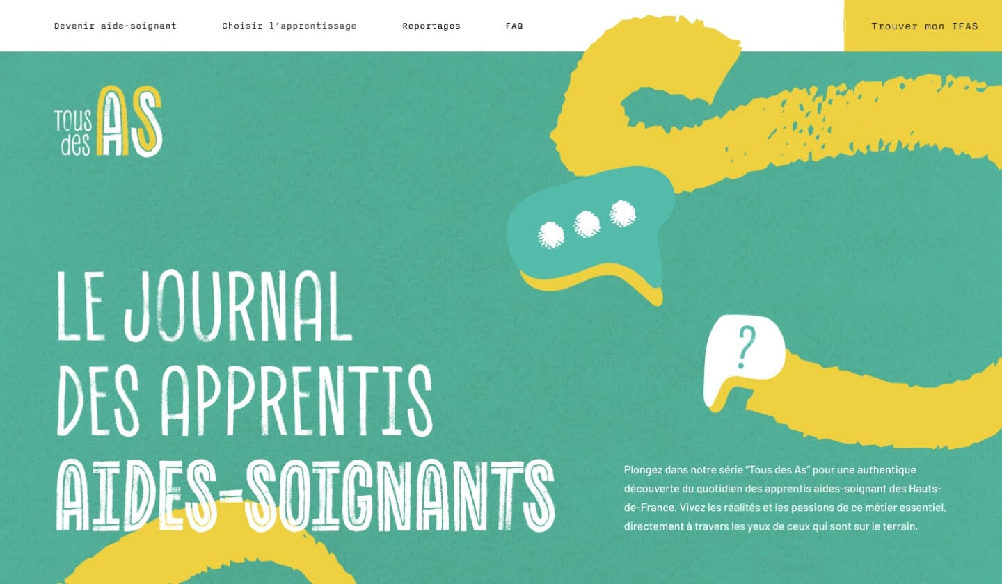 Capture d'écran du site ARS