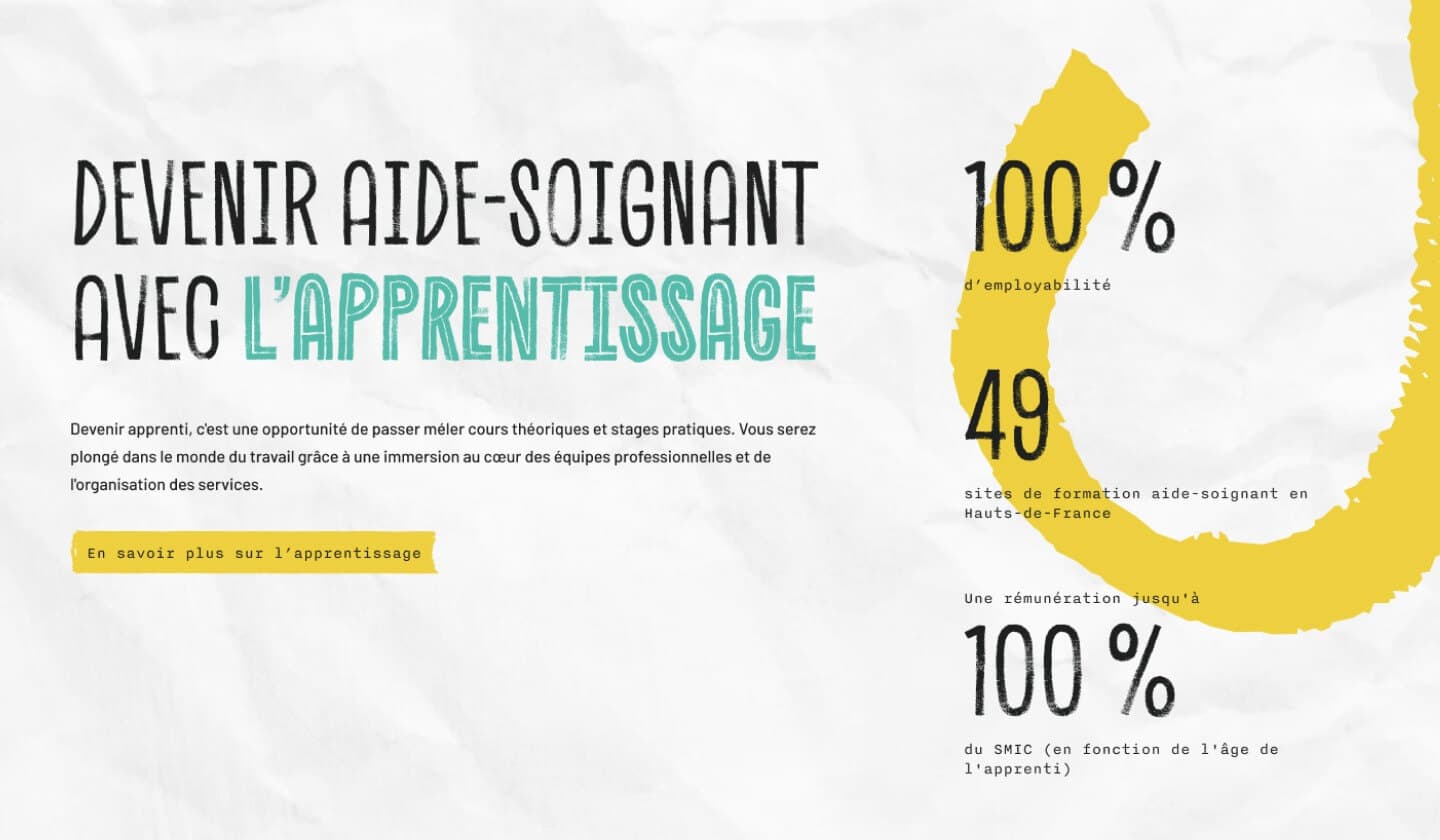 Capture d'écran du site ARS