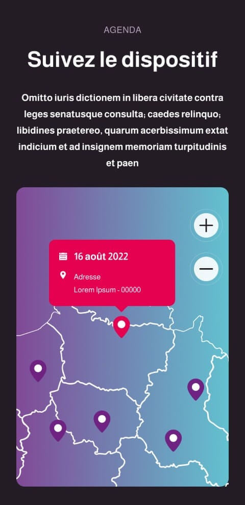 Capture d'écran du site internet La Fabrique 4.0