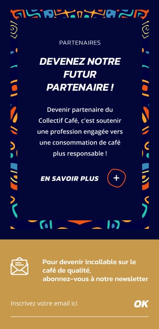 Capture d'écran du site Collectif Café