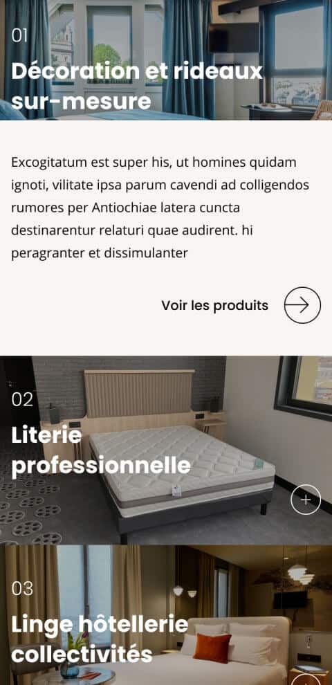 Capture d'écran du site Norlinge