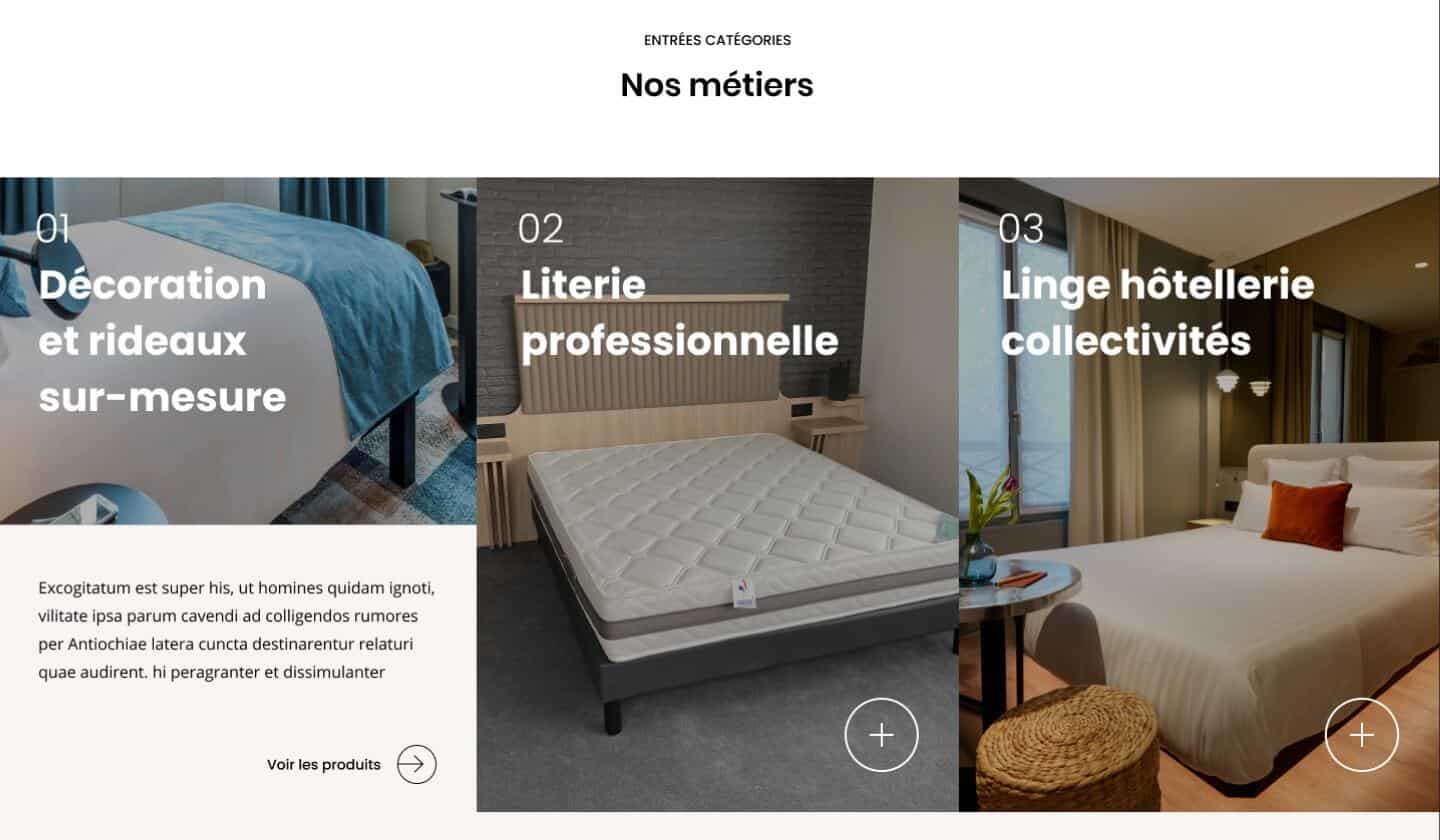 Capture d'écran du site Norlinge