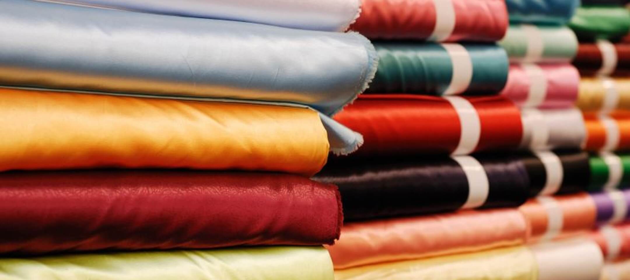 Photo de tissus colorés